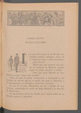 Capítulo XXXVII - Nuevo calvario