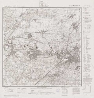 3148 Eberswalde, Topographische Karte 1:25000 (4cm - Karte)