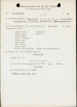 Hohmann, Heinrich
