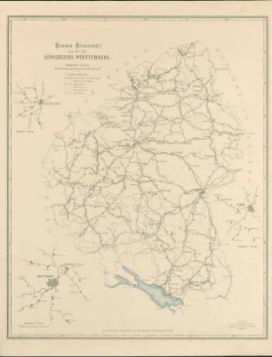 Staatsstraßen des Königreichs Württemberg