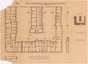Arbeiterwohnhäuser, Berlin-Prenzlauer Berg: Grundriss KG