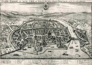 Eigentliche Contrafactur der Statt Costantz [= Konstanz] am Bodensee wie solche währender Belägerung Anno 1633 im wesen gestanden