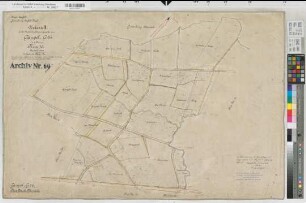 Ksp. Coesfeld (Coesfeld), Zusammenlegung Gaupel, Urkarte 2 Flur 30
