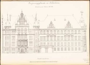 Regierungsgebäude, Hildesheim: Ansicht Ostseite