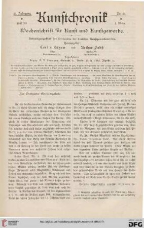 Heft 21 (1. März 1888)