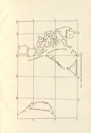 Plate I.Sketch map of Philippine Archipelago