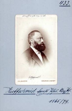 Huffschmid, Ernst Philipp, Nationalliberale