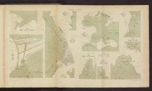 Taf. XI. Hafen-Pläne. Fig. 1. bis Fig. 11.