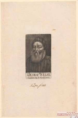 Georg Weisz, Kaplan bei St. Sebald