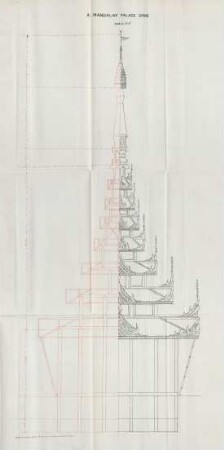 A. Mandalay palace spire