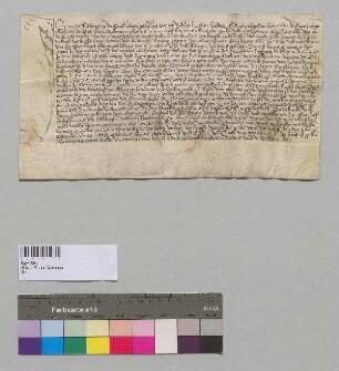 Die Geschwister Georg Kalbersberger in der Pfarrei Grabenstätt, Georg und Lienhart, Söhne des verstorbenen Heinrich Lackner verkaufen dem Christian Pirger zu Obing zwei frei eigene Grundstücke [zu Obing ?] in der Pfarrei Obing in der Herrschaft Kling. S: Achatz Leochinger zu Obing