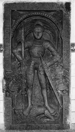 Reliefgrabstein des Andreas von Spangenstein, verstorben 1516