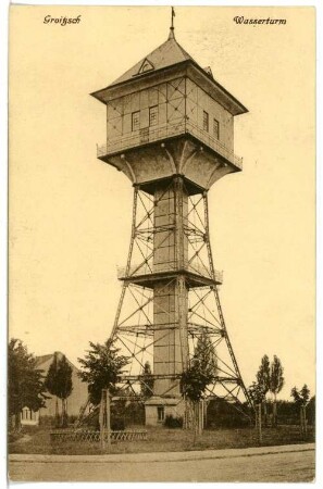 Groitzsch. Wasserturm