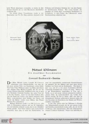 11/12: Michael Willmann : ein deutscher Barockmaler