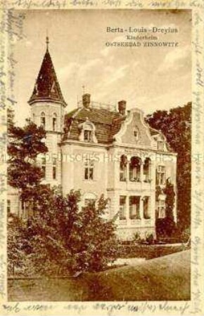 Ansicht eines Kinderheimes in Zinnowitz