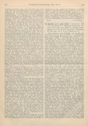 596-597 [Rezension] Bernhard, Wilhelm (Hrsg.), Die Bannbulle Leo X. gegen Luther im Orginaltext, nach der im Lutherhause zu Wittenberg befindlichen Ausgabe vom 17. Juli 1520