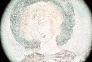 Achter Apostel: Johannes (Apsis, südliches Fenster, linker Pfeiler)