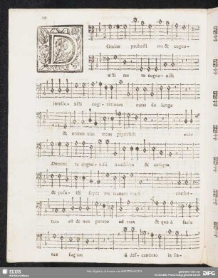 Domine probasti