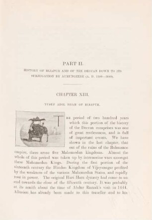 Chapter XIII. Yusuf Adil Shah of Bijapur