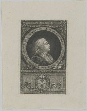 Bildnis des Steffane Annibale Castriotto d'Albanie