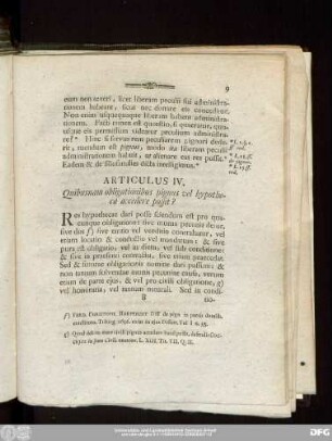 Articulus IV. Quibusnam obligationibus pignus vel hypotheca accedere possit?