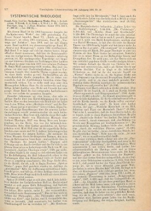 777-779 [Rezension] Iwand, Hans Joachim, Luthers Theologie