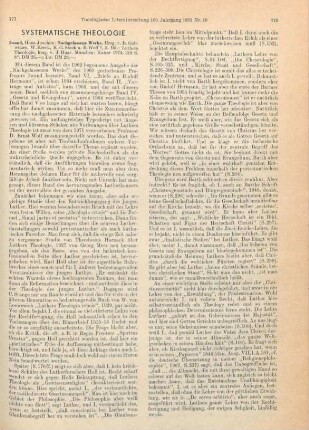 777-779 [Rezension] Iwand, Hans Joachim, Luthers Theologie
