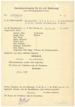 Bludau, Elisabeth