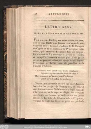 Lettre XXXV.