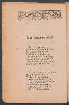 La ausencia