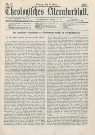121-123 Zur altkirchlichen Passionen- und Martyrologien-Literatur