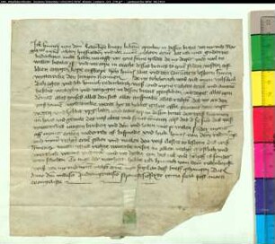 Hörigenverkauf des Knappen Heinrich vom Rodenberge an das Kloster Liesborn.