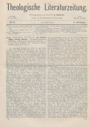 193-195 [Rezension] Lange, J. P., Die Propheten Haggai, Sacharja, Maleachi. Theologisch-homiletisch bearbeitet