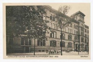 Fotopostkarte des Königstädtischen Reformrealgymnasiums