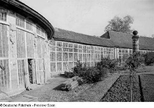 Gärtnerei der Orangerie des Schlosses Belvedere