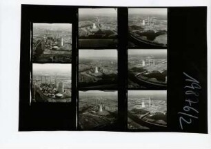 Naturzugkühlturm - Kraftwerk Staudinger, Großkrotzenburg, 1976