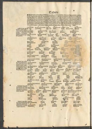 Tabula Tertia.