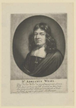 Bildnis des Arianus Wesel