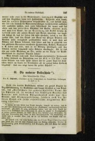 ¬Die¬ moderne Volksschule : eine kulturhistorische Skizze