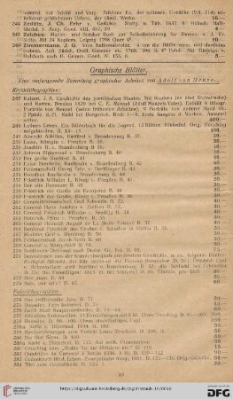 Graphische Blätter (Nr. 247 - 394)