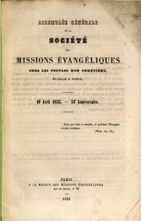 Anniversaire. 31. 1855