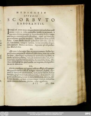 Medicatio Iuvenis Scorbuto Laborantis.