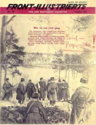 Illustrierte sowjetische Kriegszeitung für Soldaten der Wehrmacht und Kriegsgefangene u.a. zur Schlacht bei Stalingrad