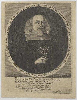 Bildnis des Iohannes Brunnemannus