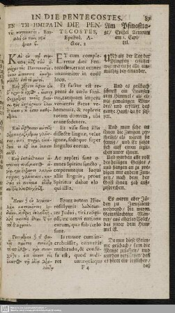 In Die Pentecostes : Epistol. Actor. 2