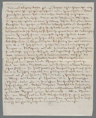 Briefe von Ferdinand Wagner an verschiedene Adressaten - BSB Autogr. Wagner, Ferdinand