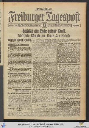 25.11.1915 (Morgenblatt)