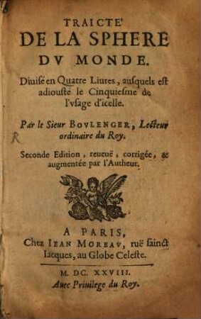 Traité de la Sphére du monde