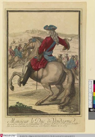 Monsieur le Duc de Vendosme