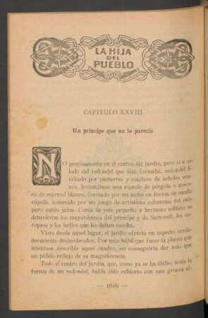 Capítulo XXVIII - Un príncipe que no lo parecía